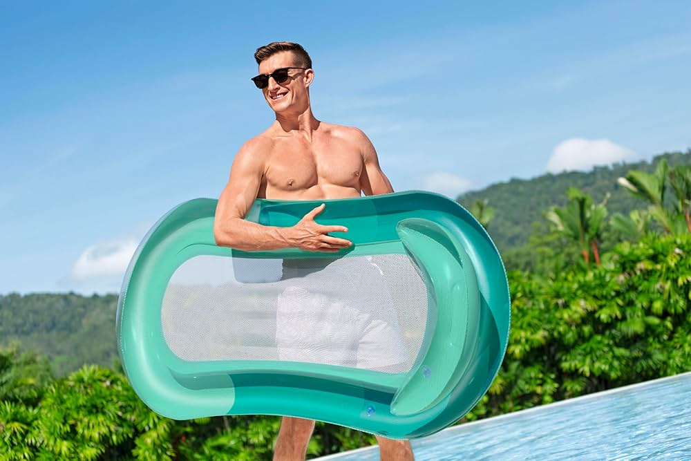 Swimming air mattress