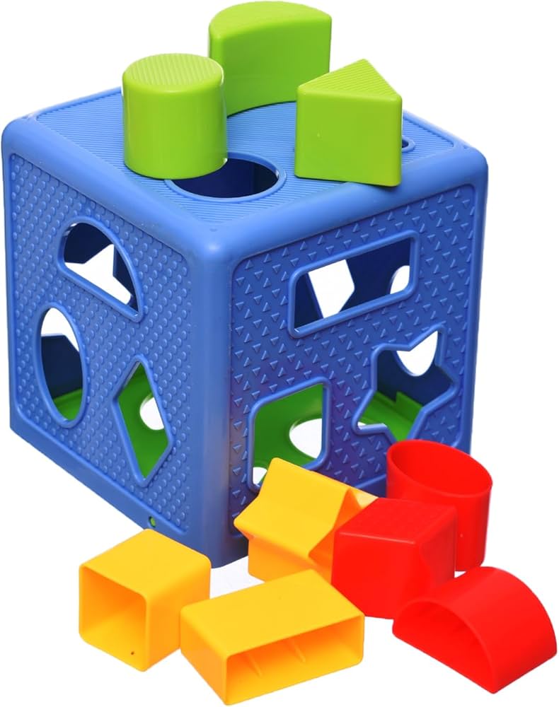 Plastic geometric cube