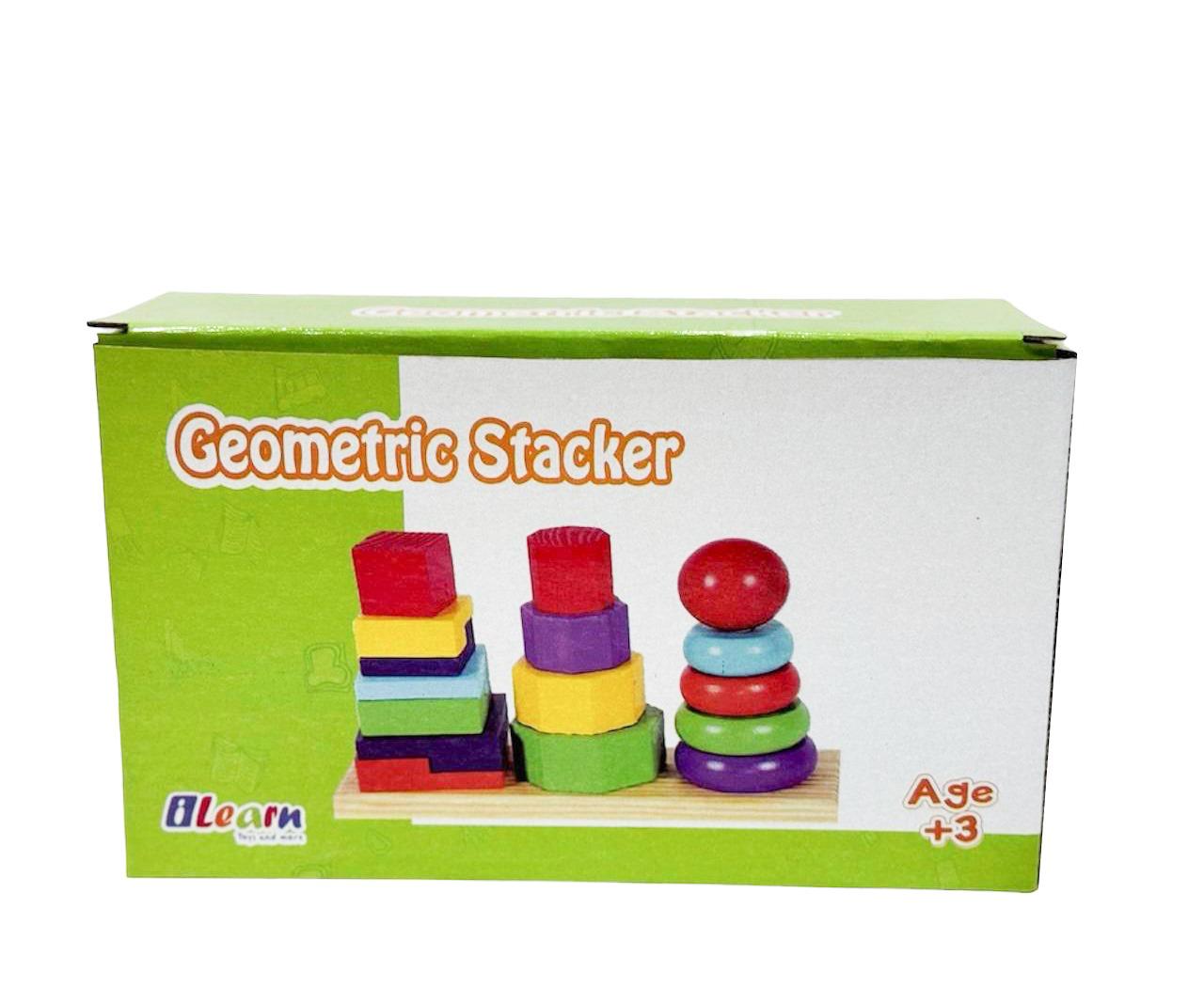 Geometric shapes columns