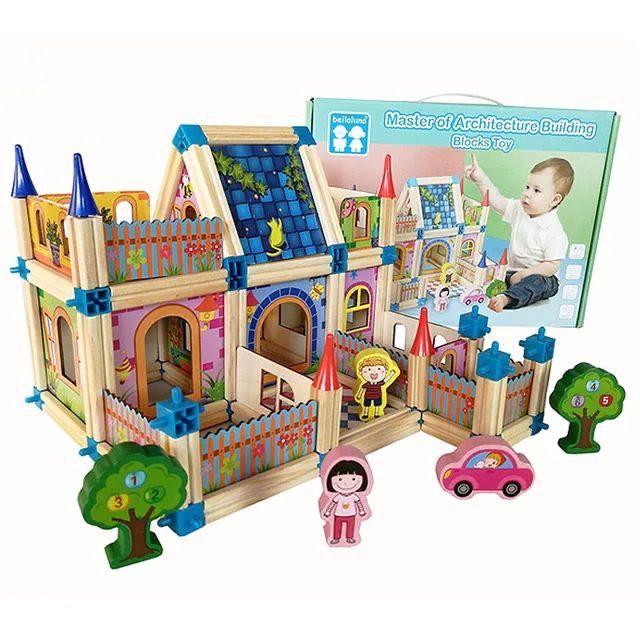Architectural Building House- 128 Pieces