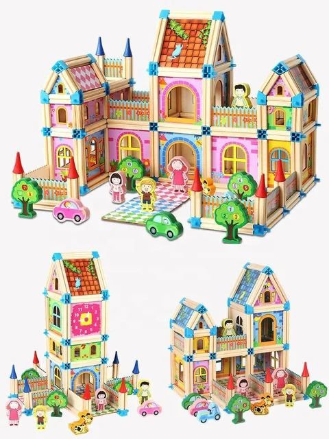 Architectural Building House- 128 Pieces