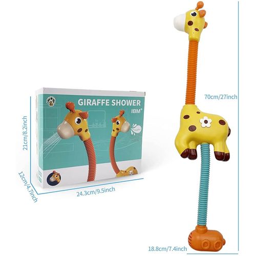 Shower baby giraffe