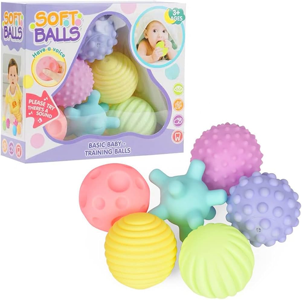 6-piece silicone ball