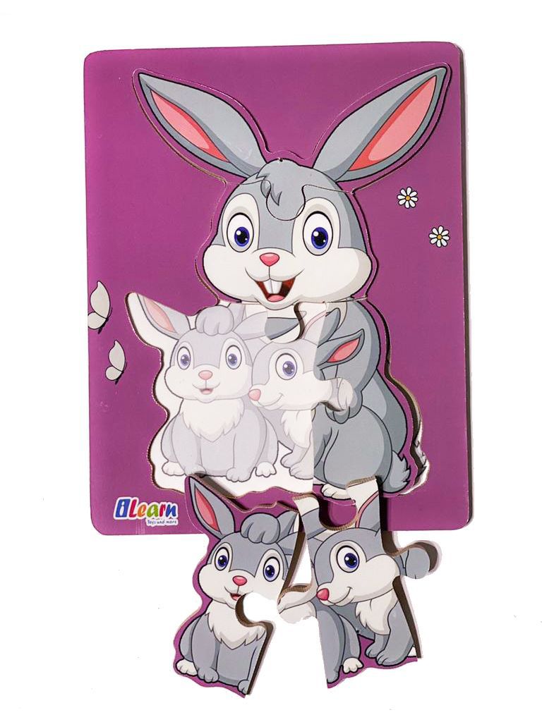 Rabbit Wooden Puzzle