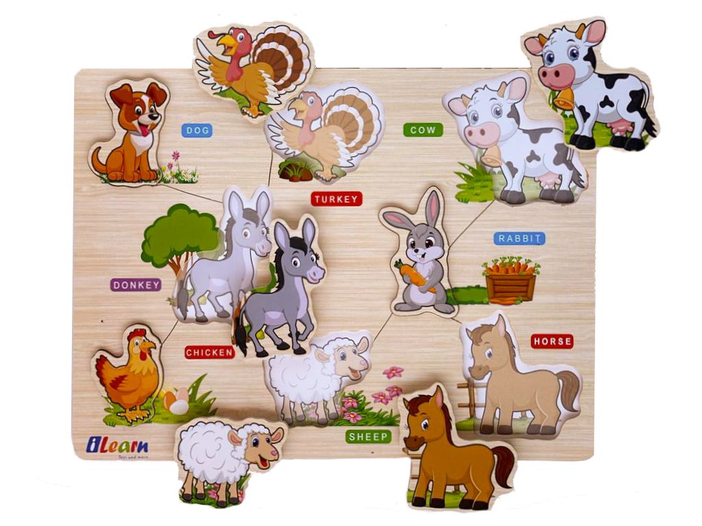 What's Inside - Farm Animals