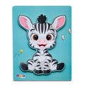 Zebra Wooden Puzzle