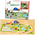 wooden Traffic City- 40 pieces