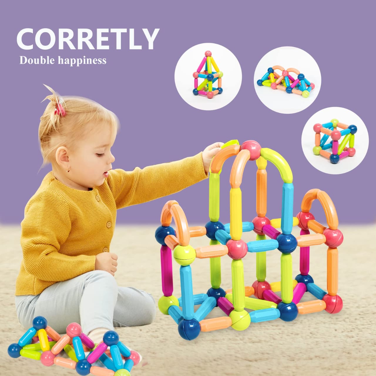 Magnetic Sticks- 42 pcs