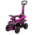 Children toy stroller walker pushing bar kids ride on car
