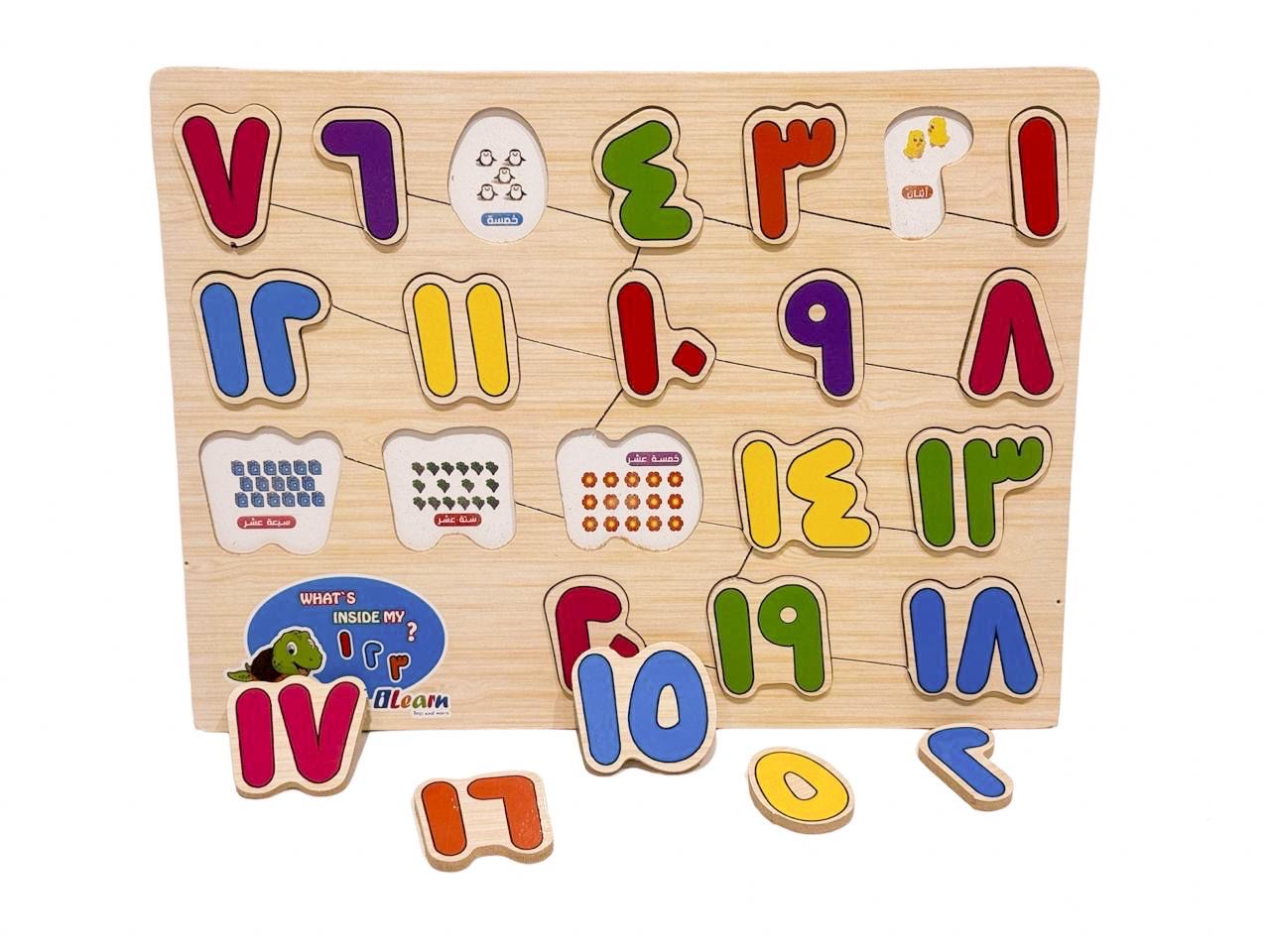 What's Inside - my Arabic Numbers