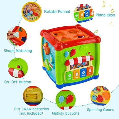 Sorting cube piano 7*1