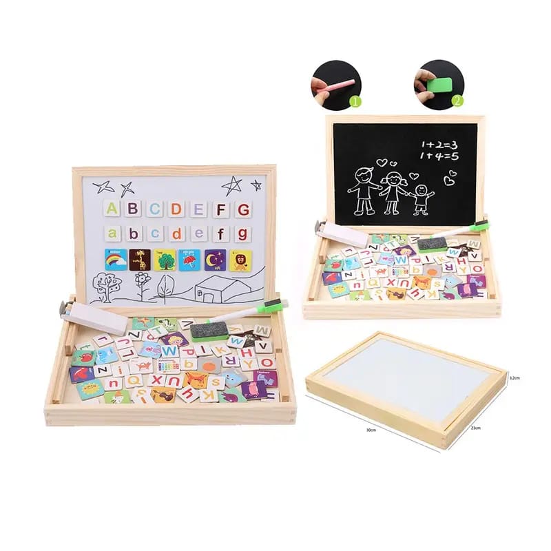 Magnetic board word formation