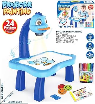 Educational drawing projector