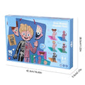 Magnetic Puzzle Human Body  90 Pieces
