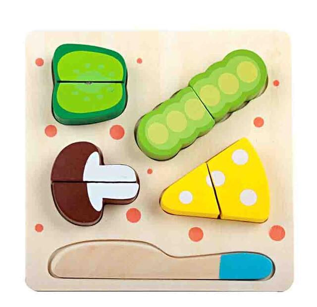 Cheese and vegetable cutting board