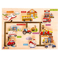 Transportation Wooden  Maze