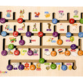 Arabic letters maze